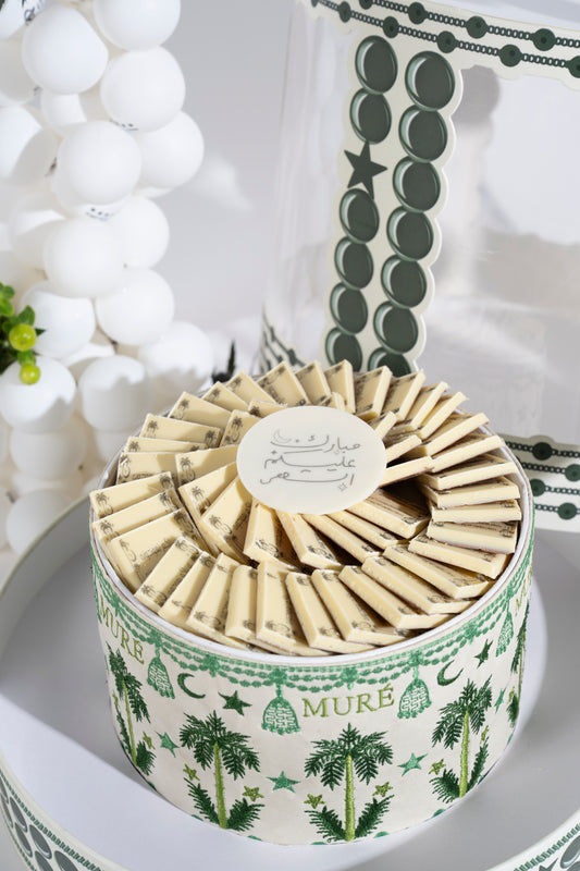 PRINTED CHOCOLATES ( paper inner box not fabric)