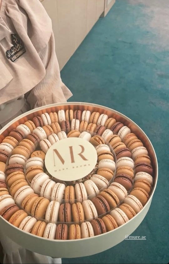 Full macarons 31cm tray