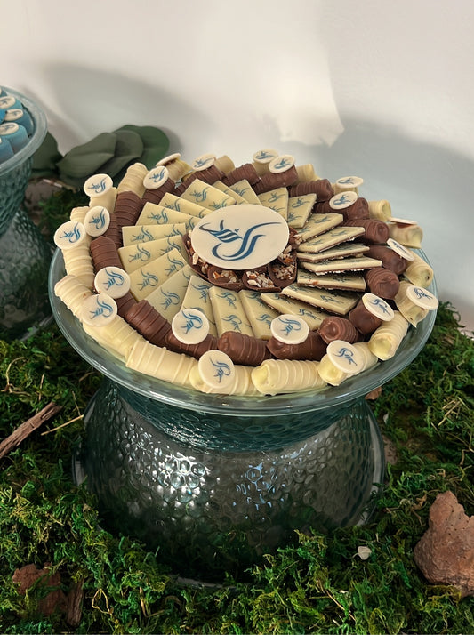 Wafer cracked Blue bowl