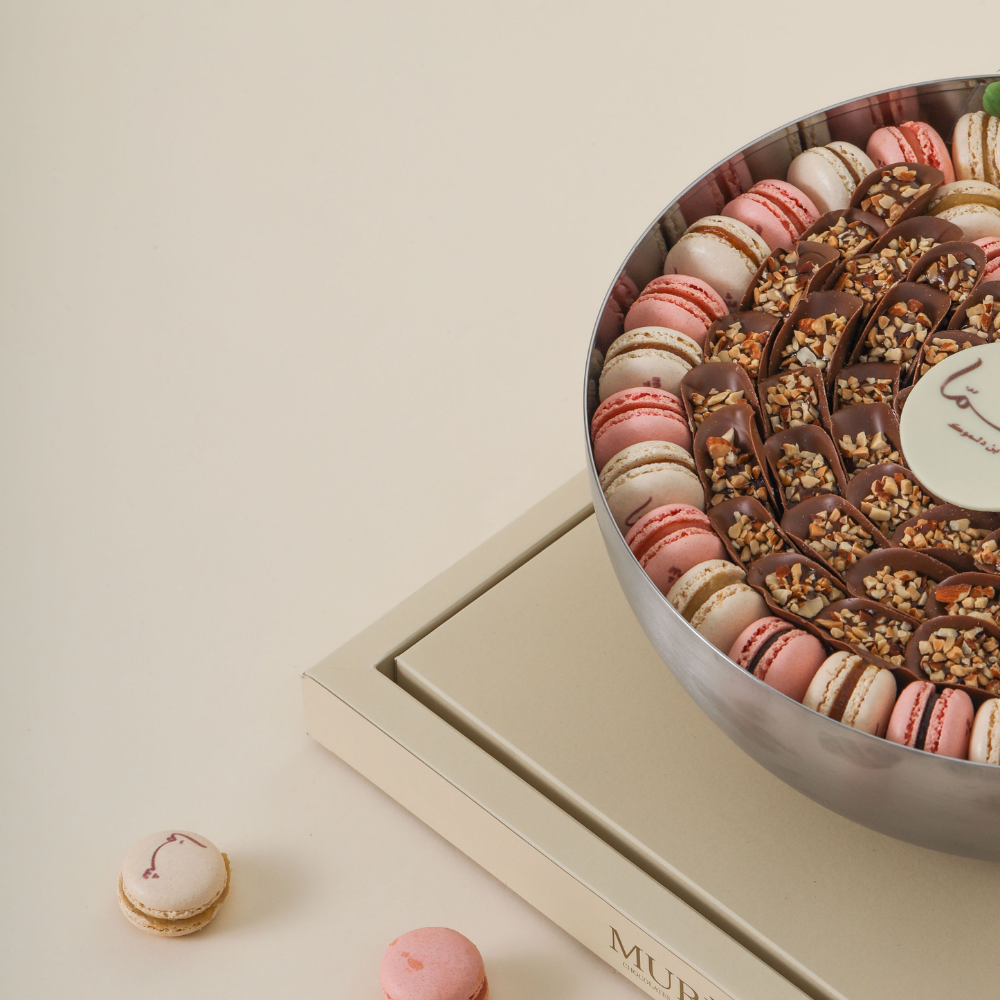 Mure Large bowl printed macarons not available