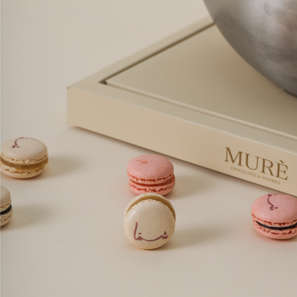 Mure Large bowl printed macarons not available