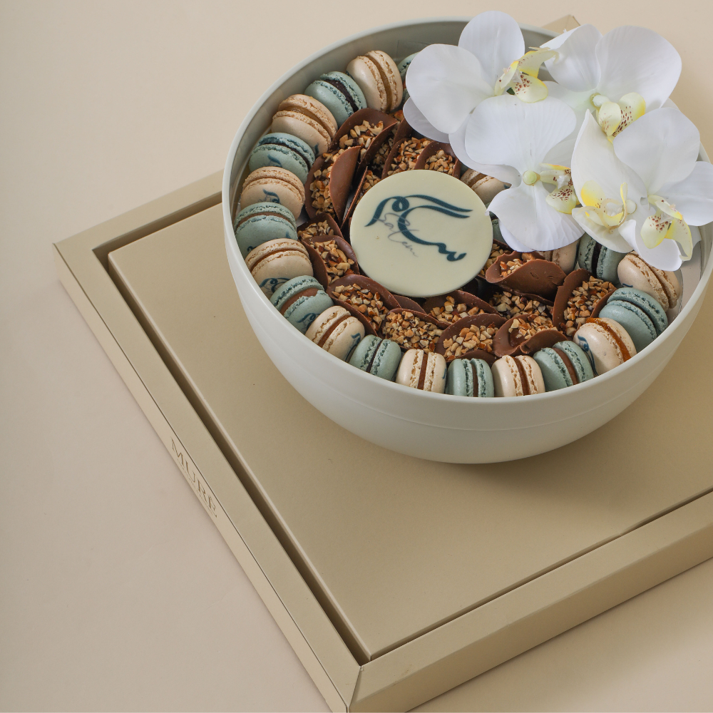 Mure medium bowl printed macarons not available