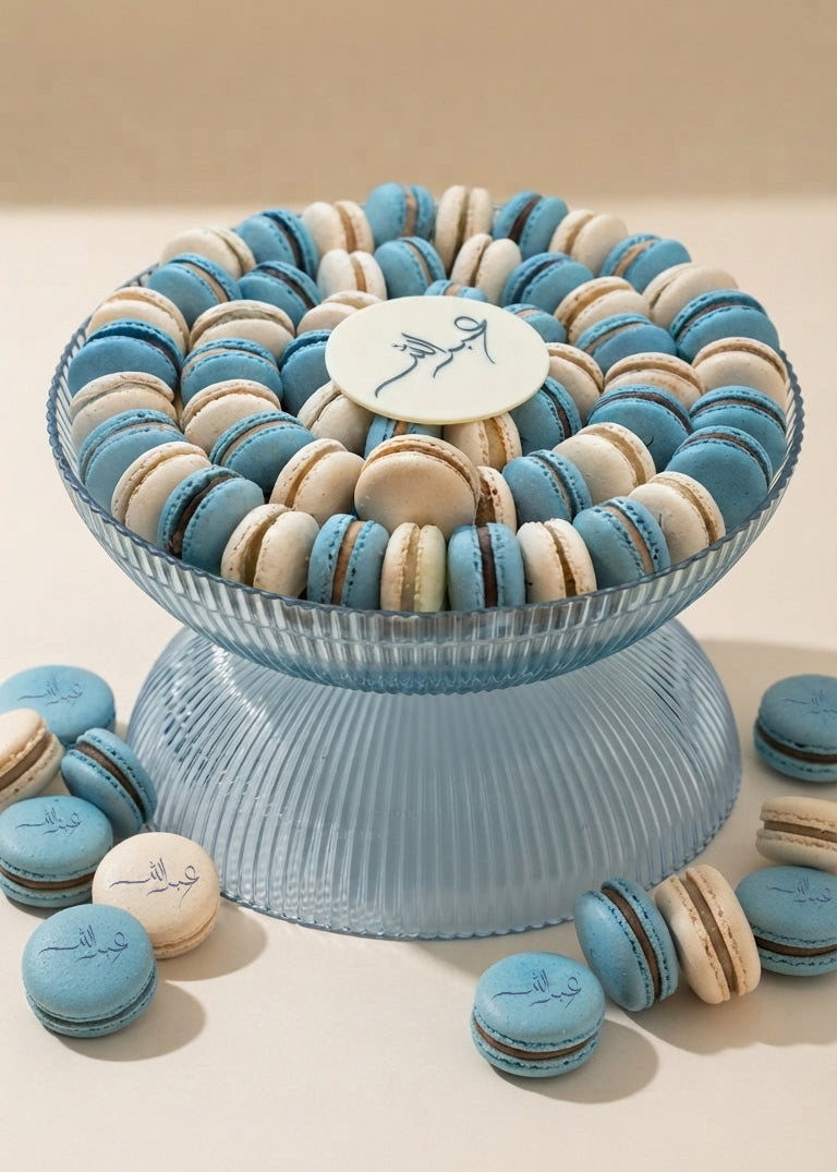 Macarons double bowl