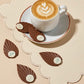 Feather chocolate
