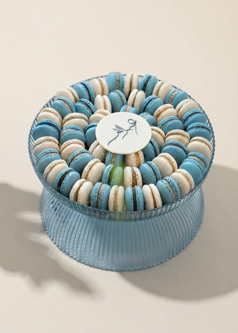 Macarons double bowl