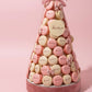 Macarons tower 100 pieces