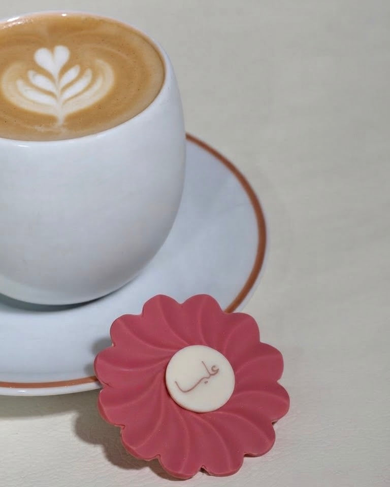 Flower chocolate