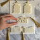 Graduation coffee decore with tassel 20 piece