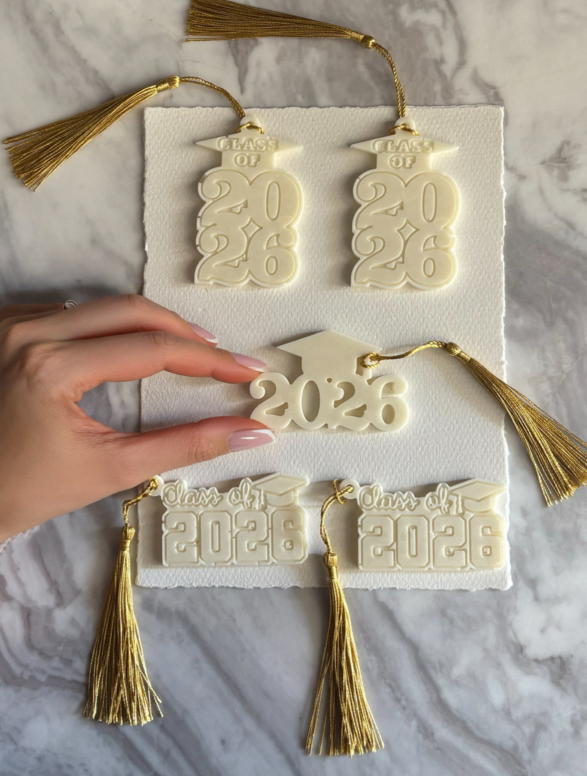 Graduation coffee decore with tassel 20 piece